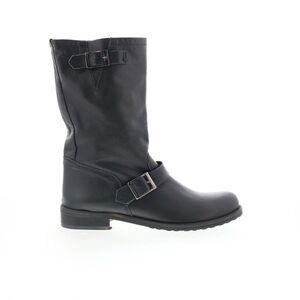 Via Studio Womens Vitello Black Boots (NWT)